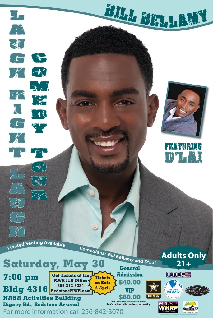 Bill Bellamy and DLai15 poster20x30a